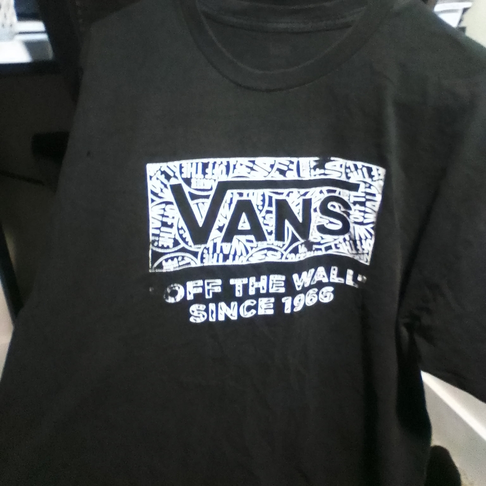 Vans Kids Black Graphic Tee